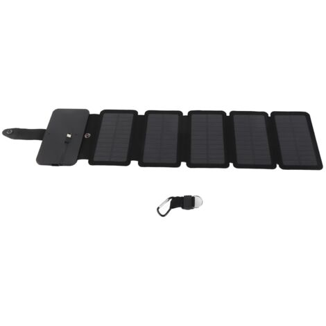 Panneau solaire extérieur pliable et Portable 5V 1A avec boussole pour le Camping (1/5)