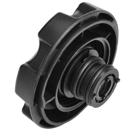 Bouchon de remplissage de réservoir de liquide de refroidissement, bouchon de radiateur ABS 17137516004 bonne étanchéité longue durabilité noir pour 550i