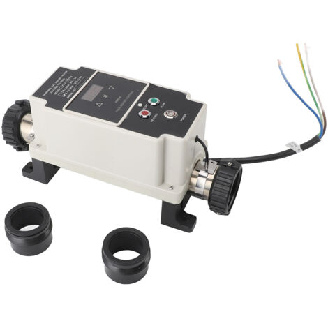 Chauffe-piscine électrique 2.7 à 3,3 kw, Thermostat d'eau de natation, avec affichage numérique, pour baignoire Spa, 220 240V