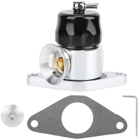Valve de soufflage noire à double Port pour voiture, pièces de rechange adaptées à Subaru WRX STI