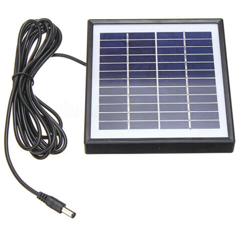 Panneau solaire polycristallin portatif extérieur de Sunpower de rendement élevé de 5W 12V (1/5)