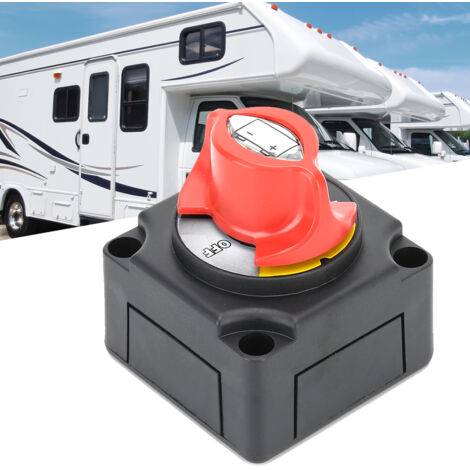 Asyduey Interrupteur de Déconnexion de Batterie de Modification de Voiture 12-48 V 600A Interrupteur D'Alimentation Principal pour Caravanes de Yachts Asyduey Interrupteur de Déconnexion de Batterie de Modification de Voiture 12-48 V 600A Interrupteur D'Alimentation Principal pour Caravanes de Yachts