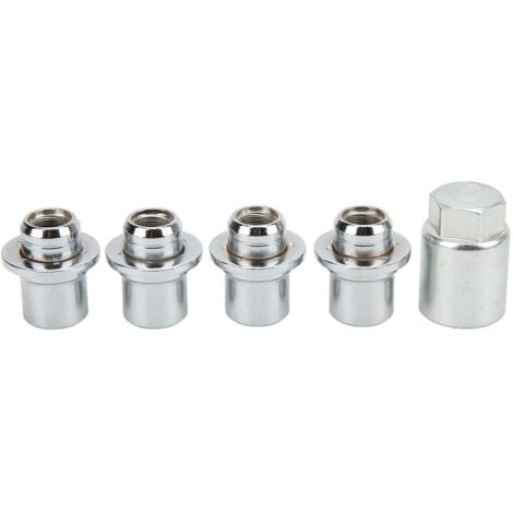 Jeu de verrous de roues en métal, 5 pièces, 00276 – 00900, accessoires de voiture antivol courts de haute précision (1/5)