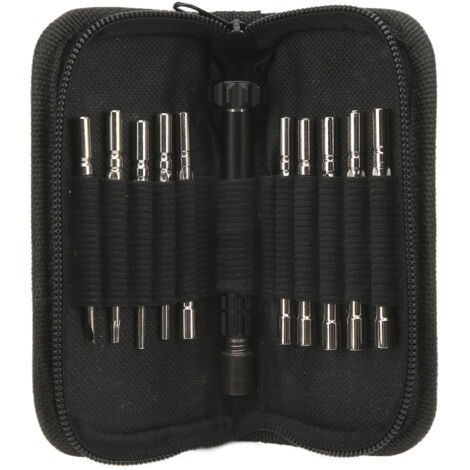 Tournevis de réglage de carburateur avec poignée d'adaptateur, Kit d'outils de réparation d'entretien en métal (1/5)