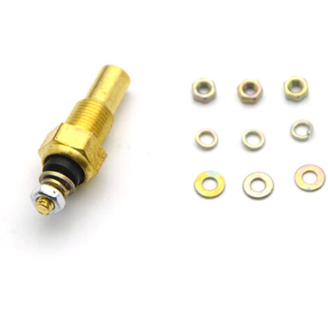 Compteur de température d'eau 2 ''52mm avec capteur 1 / 8'' NPT 12V, jauge de voiture avec rétro-éclairage numérique LED, outil d'instrument automobile