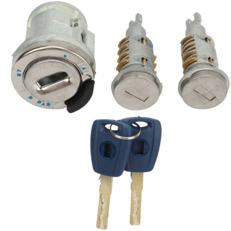 Serrure Porte Voiture Fermée Akozon Clu00e9 De Serrure De Porte 4 Piu00e8ces Cylindre De Barillet De Serrure Barillet De Porte