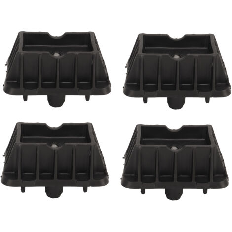 Coussinets De Levage Pour Voiture - Carrés Caoutchouc 210 Mm (lot De 4)