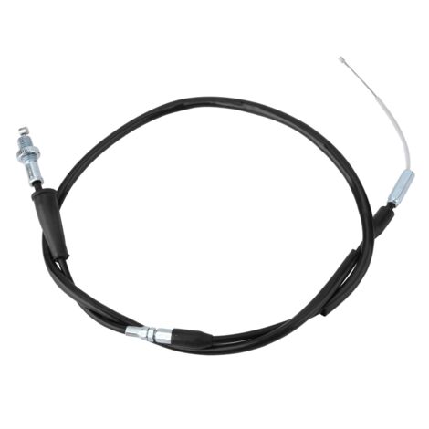 Câble d'accélérateur noir léger de qualité supérieure à structure robuste, performance stable ABS + ligne de câble en fer, pour YFM350FW YFM350U YFM350FX YFM250X (1/5)
