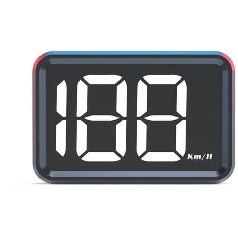 Shkalacar Affichage Tête Haute Pour Voitures, Compteur De Vitesse KMH, Affichage GPS Numérique, Affichage Tête Haute Pour Pare-brise De Voiture