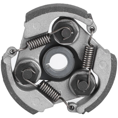 3 chaussures plaque d'embrayage centrifuge Scooter aluminium fer pour 2 temps 43cc 47CC 49cc moto noir (1/5)