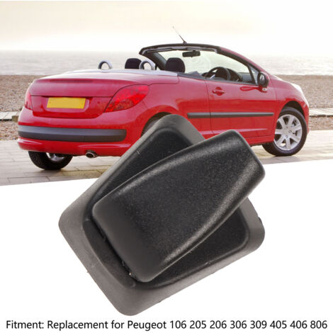 LINGXIYA Peugeot 106 107 206 207 306 307 406 407 için 2 Düğmeli Araba