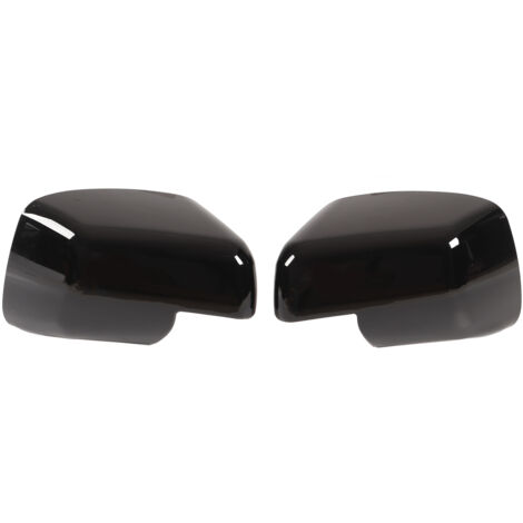 1 paire de couvercle de rétroviseur de porte, capuchon d'aile noir brillant de remplacement pour Land Rover Discovery Freelander (1/5)