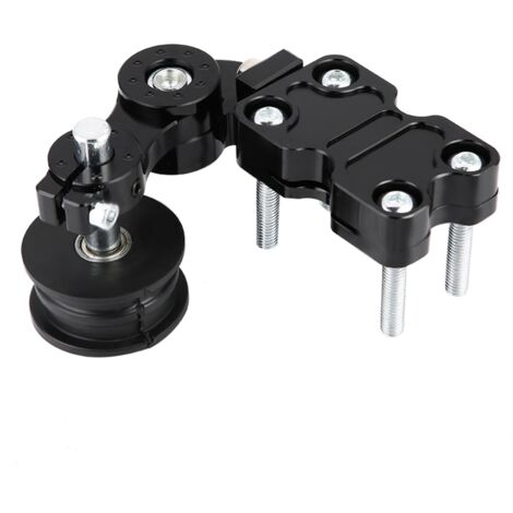 Boulon de tendeur de chaîne de moto en aluminium, ajusteur automatique sur outil à rouleau noir (1/5)
