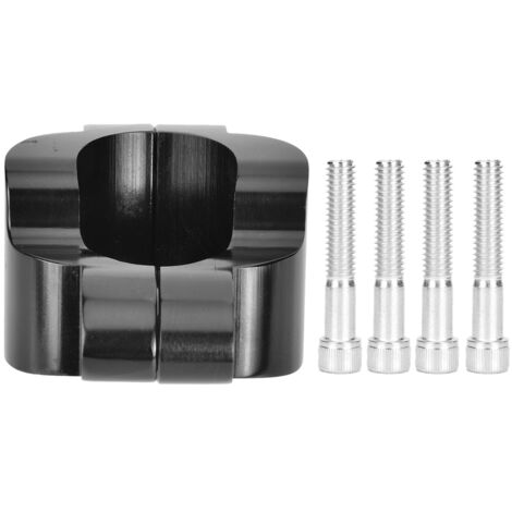 Adaptateur de hauteur de guidon de moto en aluminium, adapté pour quarante huit XL1200X noir (1/5)
