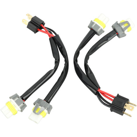 Fil de séparation de phare mâle H4 9003 à 9005 9006, faisceau de Conversion femelle pour camion pick-up, prise de câble LED (1/5)