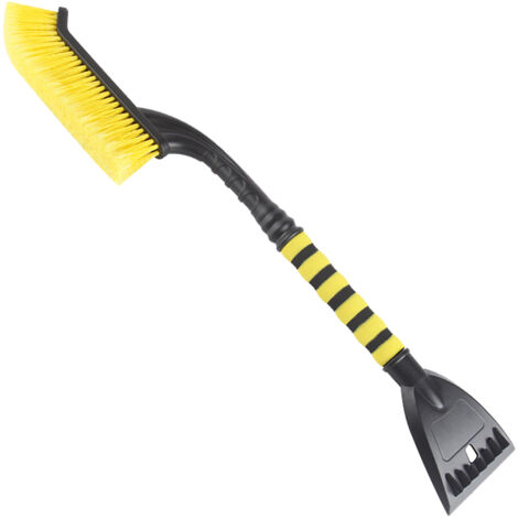 Brosse à neige pour voiture, grattoir à glace, polyvalent, nettoyage efficace, poignée confortable, retrait pour pare-brise de camion SUV (1/5)
