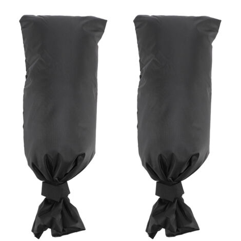 Couvercle de robinet extérieur, protection contre le gel en hiver, étanche à l'eau, tuyau isolé, bavoir S (18X15cm/7.1 5,9 pouces) (1/5)