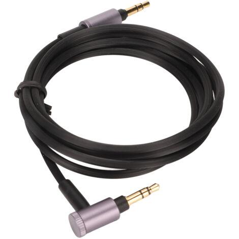 Câble AUX pour casque d'écoute, cordon sonore de 3.5mm pour WH 1000XM5 4 3 2 XB910N CH900N 800N MDR 1A Hesh (1/5)