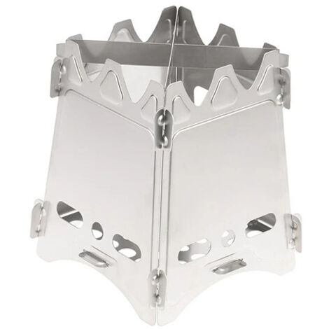 Poite Ă bois pliant compact lixada pour pique-nique de cuisine de camping en plein air (1/5)