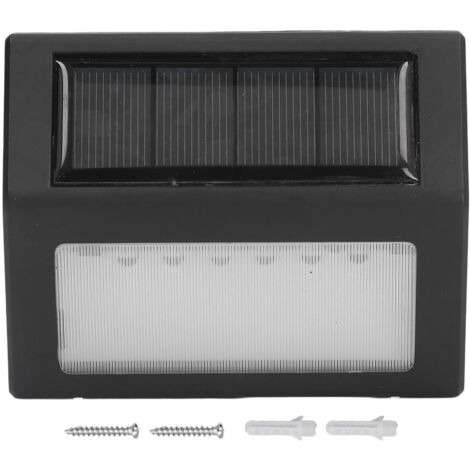 6 lampe murale solaire LED 10000h fonction automatique de petite taille Corridor Light pour le couloir escalier jardin yard (1/5)