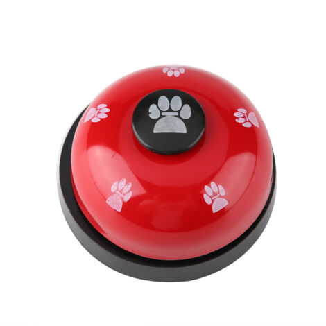 Iron robuste durable de dessin animé mignon cloche animale pour chat chat jouet interactif (rouge) (1/5)