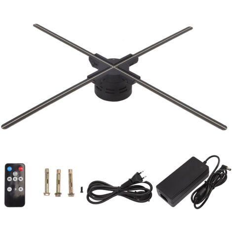 Projecteur d'hologramme 1600x720 60cm avec ventilateur télécommandé, Machine publicitaire pour Bar Party 100-240V, prise ue (1/5)