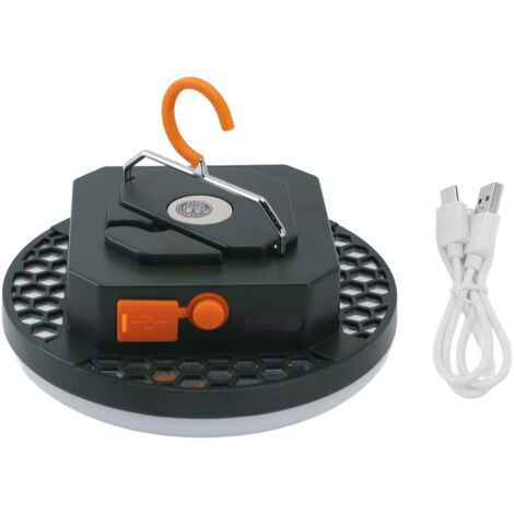 Lanterne de camping LED alimentée par 1000LM étanche 4 modes d