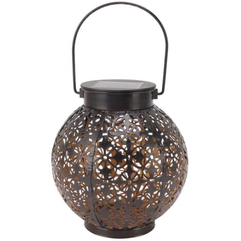Solar Garden Light 5730 LED IP44 imperméable Lantern exquise décorative extérieur suspendu lampe (1/5)