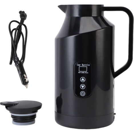 Bouilloire électrique Portable pour voiture, 1500ML, chaudière à eau, plusieurs températures réglables, chauffe-thé, café, arrêt automatique, pour camion (1/5)