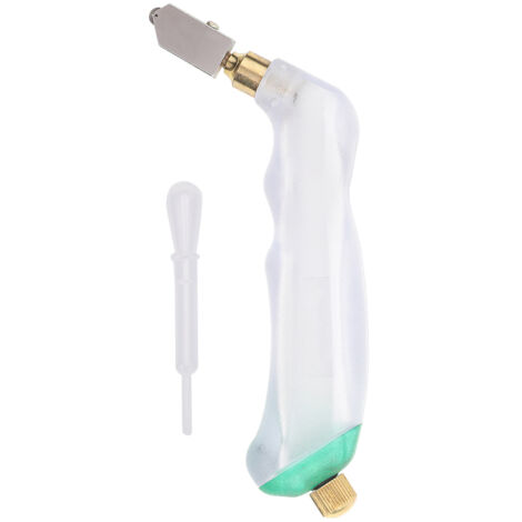 Coupe-verre à alimentation en huile, coupe-pistolet, poignée confortable, confortable pour couper le verre et les carreaux de céramique (1/5)