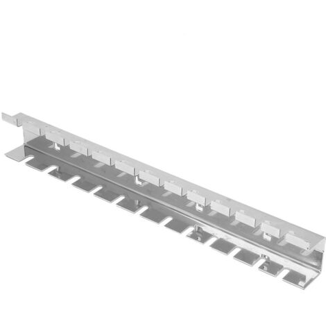 Organisateur Mural Pour Tournevis Et Clés - 13 Grilles, En ABS, 35x3.4x2 Cm - Support De Rangement D'Outils