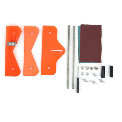 Kit de coupe-bouteille, outil de coupe de bricolage, tige de Support en acier inoxydable, roue haute dureté rouge (1/5)