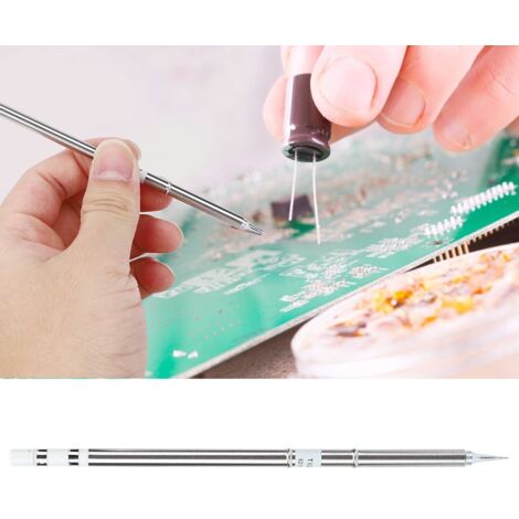 Panne à Souder Triangulaire En Cuivre - Pour Fer à Souder, Réparation Auto, Plastique, électronique - 6