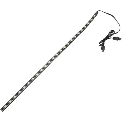 Barre De Lumière LED 2PCS Intérieure 12V Pour Voiture - Eclairage 120 LED 1200LM Avec Interrupteur - Compatible Camion, Fourgon, Camping-Car