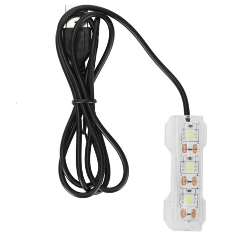 Lampe LED souple pour petit Aquarium, plante d'eau, bureau, Mini décoration pour Aquarium