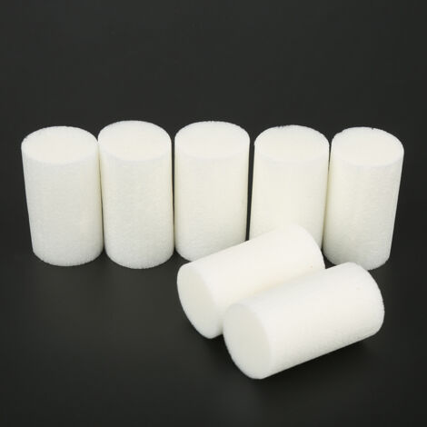 Filtre de pompe, filtre haute pression longue durée de vie 2 x 3,5 cm / 0,79 1,38 pouces en fibre de coton blanc 30 MPa pour machine de compression d'air YONG HENG (1/5)