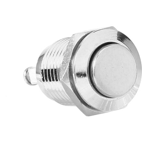 Lot 3 Boutons De Démarrage Étanches 12V 20A - Interrupteur Momentané Pour Voiture, Moto, Bateau