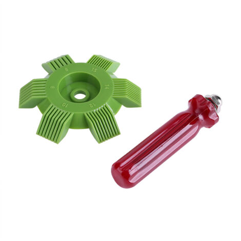 1Pc voiture automobile A/C condenseur évaporateur peigne lisseur rteau climatisation outil (1/5)