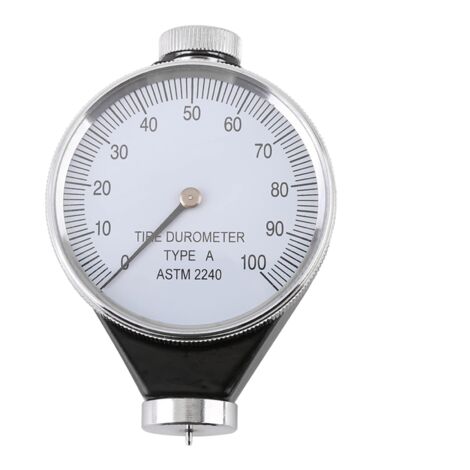 Duromètre Testeur de dureté pour Pneus Caoutchouc Verre Résine Cuir Modèle A/O/D Cadran 0-100(Modèle A) (1/5)