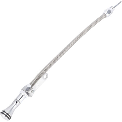 Jauge D' Flexible en Acier Inoxydable, Remplacement pour Moteurs SB 289 302 351W BB 429 460, avec Pas de Filetage 5/8 18, pour Petits Blocs Windsor V8 Modèle Classique (1/5)