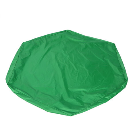 Couvercle de bac à sable hexagonal, jouets de sable, piscine étanche avec cordon de serrage pour jardin extérieur vert (1/5)