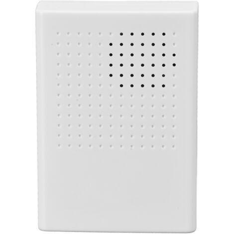 Generic Dingdong – Sonnette électronique Filaire 12V, avec Son de 90db, pour le Contrôle d'accès de la Maison et de l'hôtel, Aucune Batterie Nécessaire, Construction ABS (1/5)