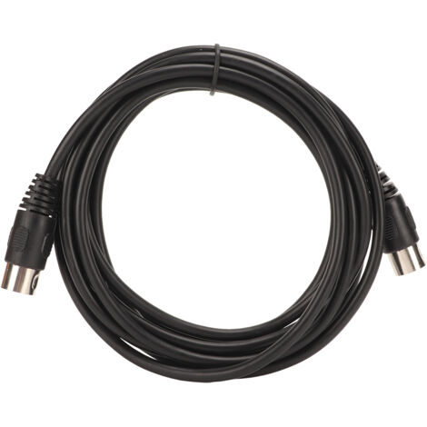 Câble DIN 7 broches mâle vers Plug and Play, grande rallonge pour ordinateur, dispositif médical, 9,8 pieds (1/5)
