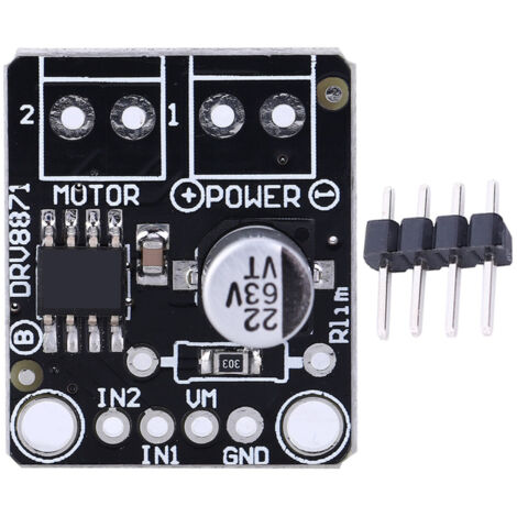 DRV8871 pour module d'entraînement de carte de pilote de moteur à courant continu H Bridge, contrôle PWM 3,6 A (1/5)