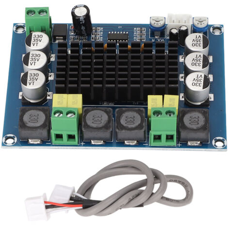 Carte amplificateur double canal 2x120W puissance de sortie HIFI numérique DC12-24V