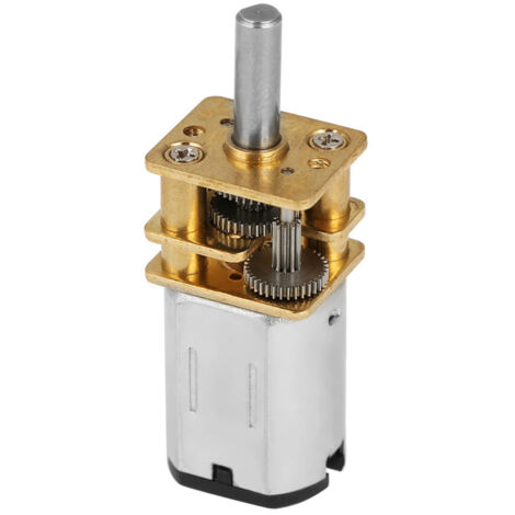 Moteur à courant continu à engrenages de réduction de vitesse N20 DC6V 200 tr/min avec boîte de vitesses en métal (1/5)