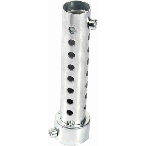 Pot d'échappement universel pour moto, DB Killer, silencieux, déflecteur, argent, 35mm (1/5)
