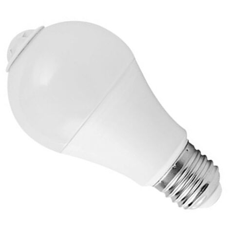 Ampoule à détecteur de mouvement LED E27, baïonnette filetée 9W, corps intelligent infrarouge pour couloir