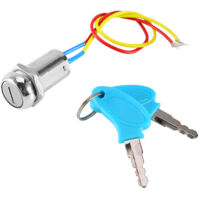 Keys de verrouillage durable Lock Sécurité Lock d'allumage en métal de haute qualité, interrupteur, pour scooter électrique Moped Kart Gas Locks Bicycles