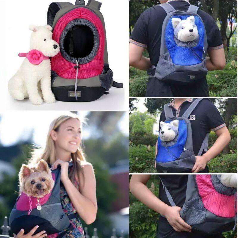 PETCUTE Sac De Transport Pour Chat Chien Sac à Dos Transport Pour Chien Transporteurs Pliable
